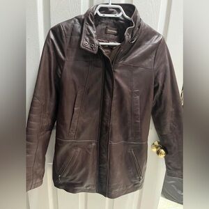Danier Leather jacket Brown